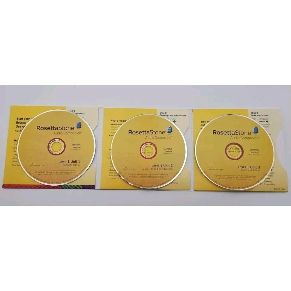 Rosetta Stone Español Totale Spanish‎ (Latin America) Level 1 with Headphones